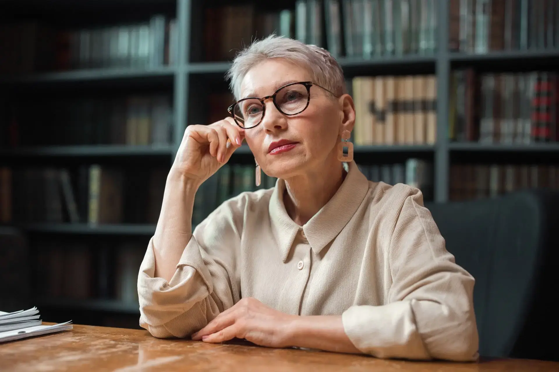 A modern discreet hearing aid